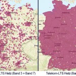 LTE-Bänder im Telekom-Netz