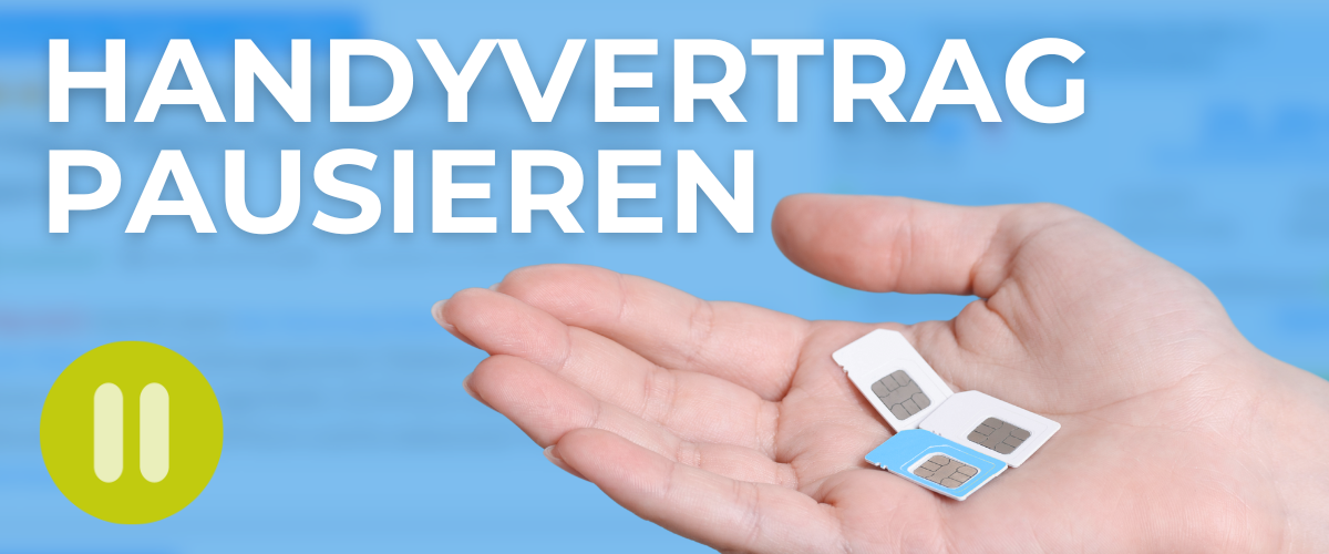 Handyvertrag pausieren