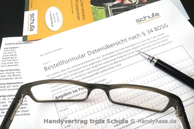 Handy Auf Rechnung Trotz Schufa Ohne Klarna Handyvertrag trotz Schufa: Geeignete Tarife & Alternativen