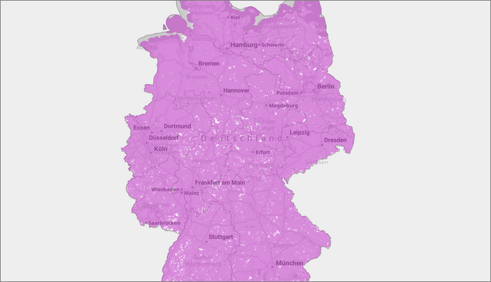 LTE-Abdeckung in Deutschland