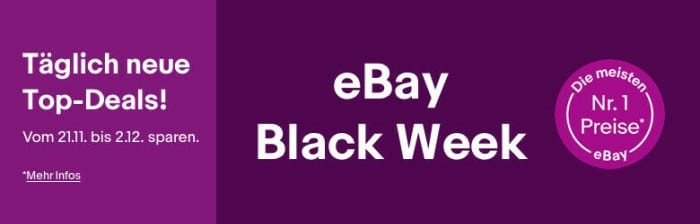 ebay Black Week 2019