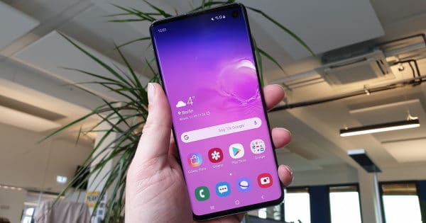 Samsung Galaxy S10 Software Thumbnail