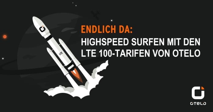 otelo LTE Speed-Option: Jetzt mit bis zu 100 MBit/s im Download surfen