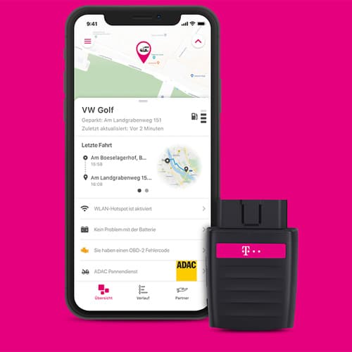 Telekom CarConnect: Auto und Zuhause lassen sich über Magenta SmartHome vernetzen - Adapter für 1 €!