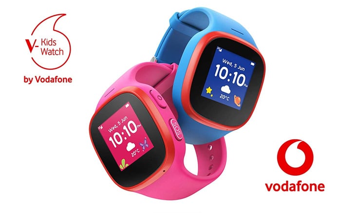 Klasse! V-Kids Watch von Vodafone für 59,99 €: Smartwatch mit GPS-Tracker für Kinder - Einschätzung & Details