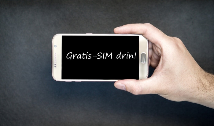 Smartphone mit gratis SIM & SIM-Karte kostenlos erhalten