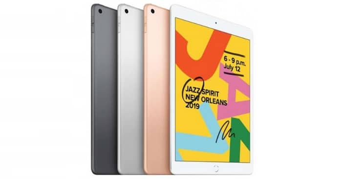 Apple iPad 2019 Farben Sammelartikel