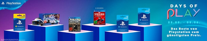 Sony Days of Play: Satte Rabatte auf Konsolen, Spiele & mehr - MediaMarkt, Saturn & Amazon mischen mit!