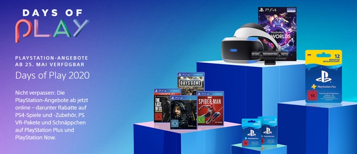 Sony Days of Play: Satte Rabatte auf Konsolen, Spiele & mehr - MediaMarkt, Saturn & Amazon mischen mit!