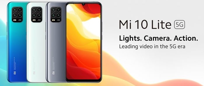 Xiaomi Mi 10 Lite 5G alle Farben