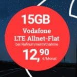 Tele2 15 GB Allnet-Flat Aktion Handyhase Bonusdeal