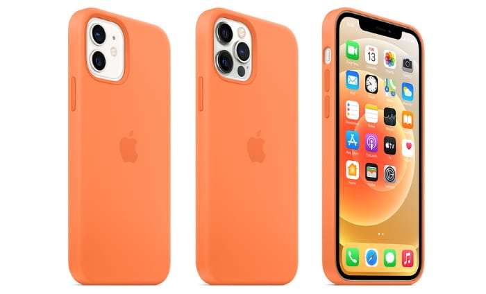 Apple Silikon Case mit MagSafe für iPhone 12 Familie