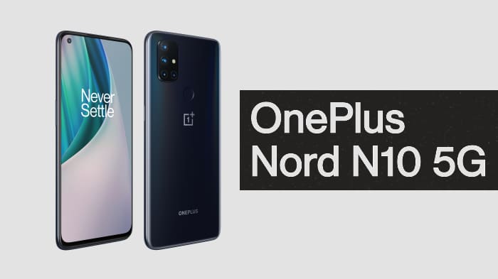 OnePlus Nord N10 5G - schräggestellt