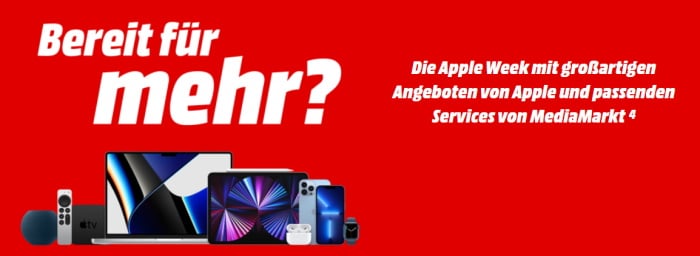 Apple Week 2021 bei MediaMarkt