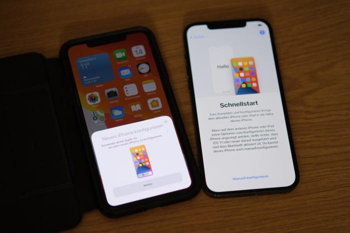 iPhone-Migration - Schnellstart