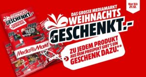 MediaMarkt Weihnachts-Geschenkt-Aktion 2020 Thumbnail