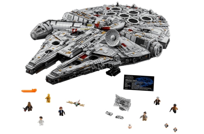 Lego kaufen & Ratenzahlung: Star Wars Millennium Falcon, Disney Schloss & Kollosseum günstig zum Handyvertrag