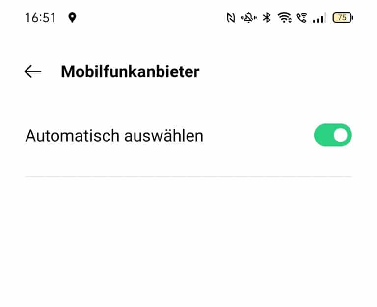 „Nicht im Netz registriert“ Hilfe bei Netzproblemen
