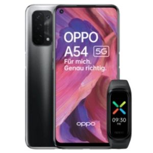 Oppo A54 5G mit Fitnessband