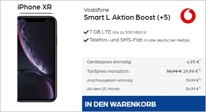 Iphone Xr Vodafone Smart L Aktion