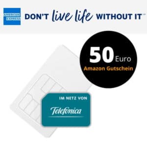 mobilcom-debitel green LTE 20 GB Flex inkl. AMEX & 50 € Amazon-Gutschein Thumbnail