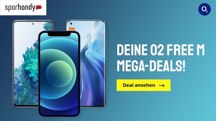 O2 Free M Tarif-Deals bei Sparhandy