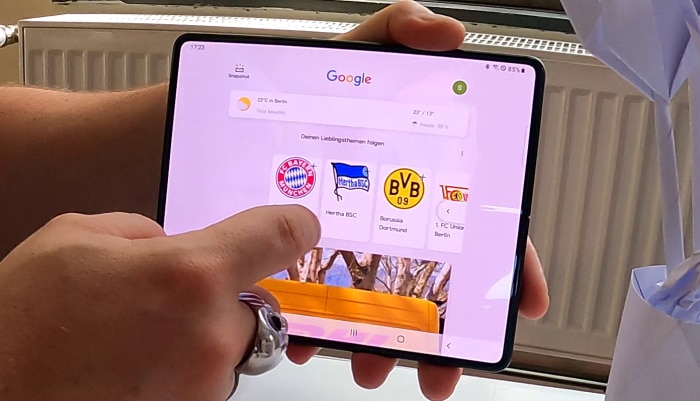 Samsung Galaxy Z Fold 3 im ersten Kurz-Test