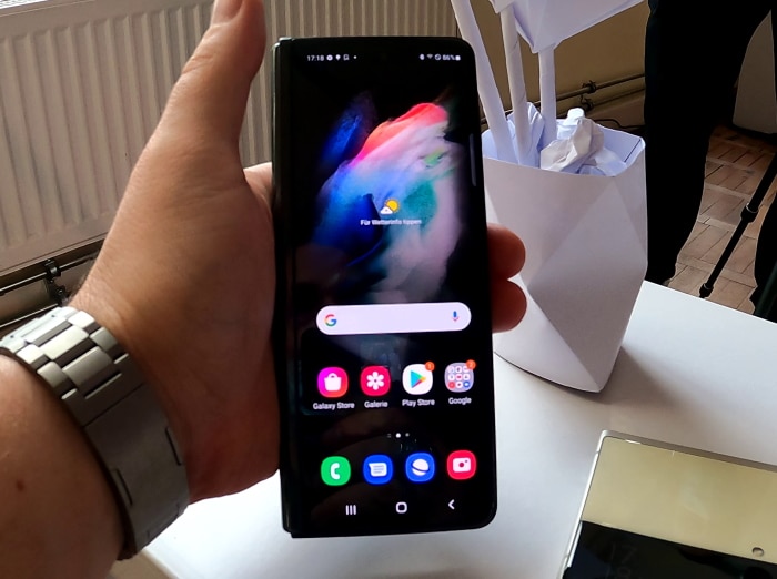 Samsung Galaxy Z Fold 3 im ersten Kurz-Test