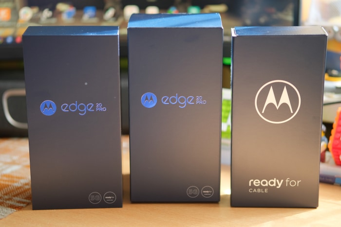 Motorola Edge 20 Pro - Boxen