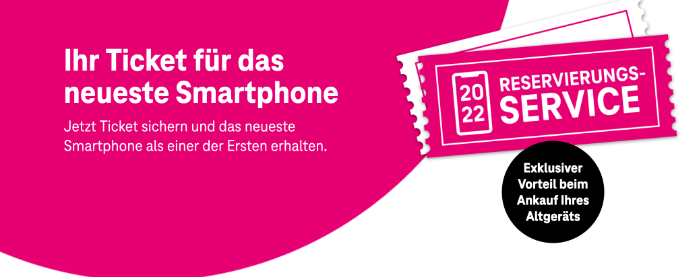 iPhone Reservierung 2022 Vorbestellung bei der Telekom