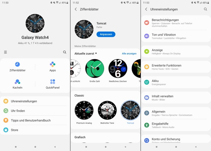 Samsung Galaxy Watch 4 im Test mit Google Wear OS 3