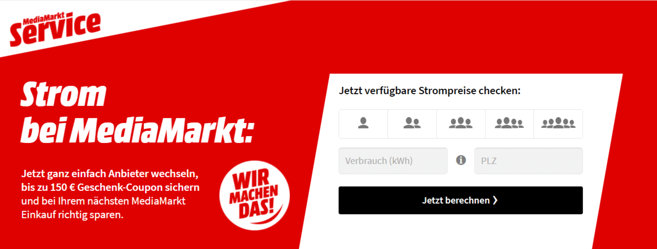 MediaMarkt Strom Tarife