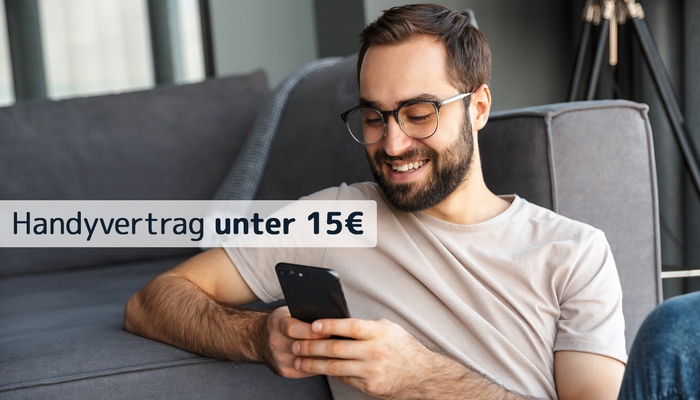 Handy mit Vertrag unter 15 Euro