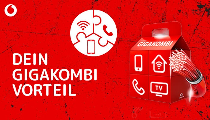 Vodafone GigaKombi im Januar 2022 - Header