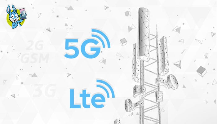 Mobilfunk 2G GPRS, 3G UMTS, 4G LTE und 5G in der Übersicht