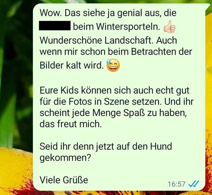 Absätze im Text