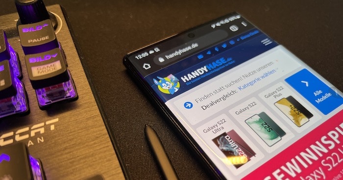 Samsung Galaxy S22 Ultra im Test Titel