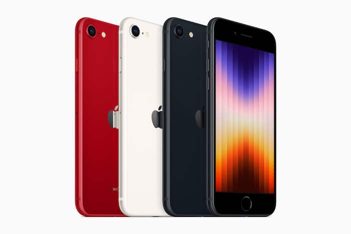 Apple iPhone SE (2022) mit Vertrag im Vergleich - Auswahl Farben.