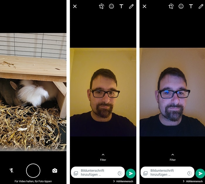 WhatsApp-Kamera