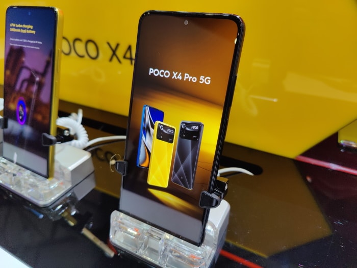 Xiaomi Poco X4 Pro 5G mit Vertrag im Vergleich und Design