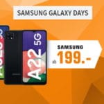 Samsung Galaxy Days bei Saturn: Galaxy Z Flip 3 für 777 €, Galaxy A52s 5G für 333 € uvm.