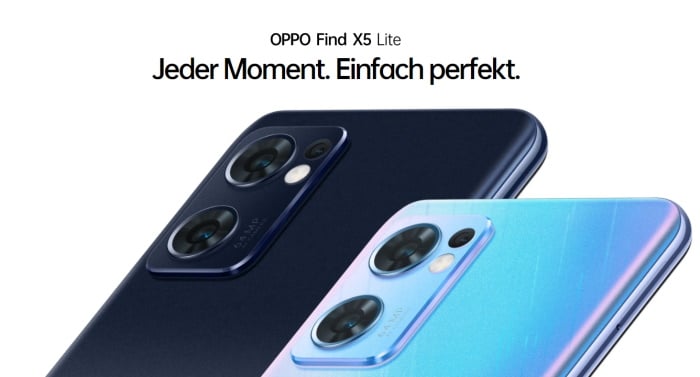 Oppo Find X5 Lite mit Mobilfunkvertrag im Netz von Telekom, Vodafone und Telefónica o2