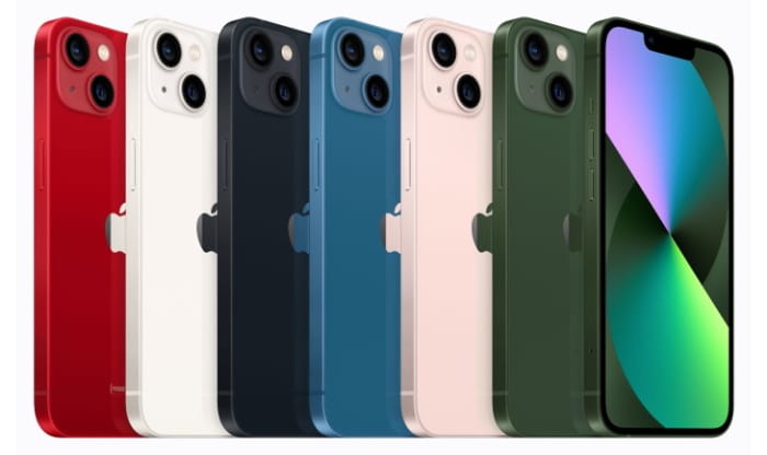 Apple iPhone 13 mini Farben