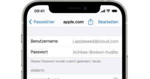 iOS Schlüsselbund