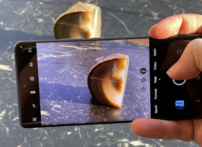 vivo X60 Pro: Der optische Zoom vergrößert zweifach (Bild: Handyhase.de)