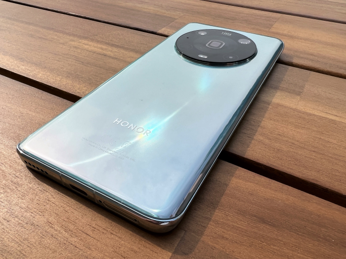 Honor Magic 4 Pro im Test - Cyan, Rückseite