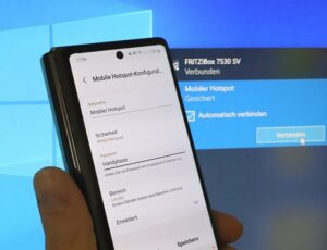 Mobiler Hotspot einrichten