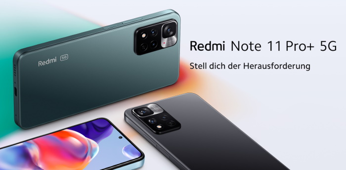 Xiaomi Redmi Note 11 Pro Plus 5G mit Vertrag - Im Netz von Telekom, Vodafone & Telefónica o2