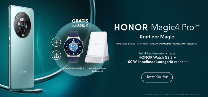 Honor Magic 4 Pro - Vorverkauf