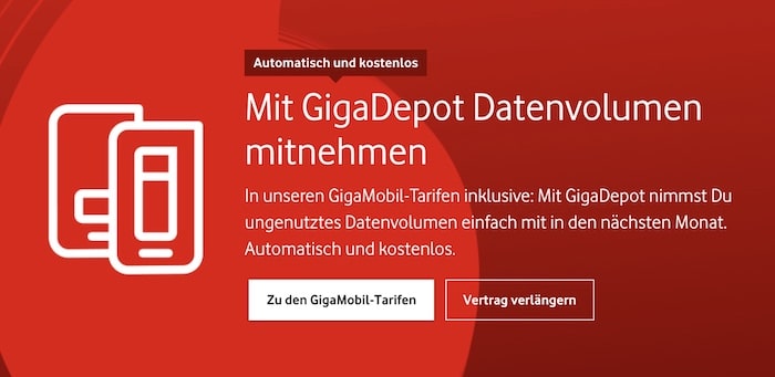 Vodafone GigaDepot